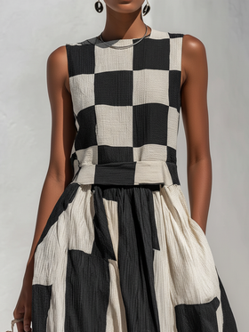 Black and Cream