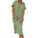 ODESSA™ - Summer Graceful Slit Loose Maxi Dress