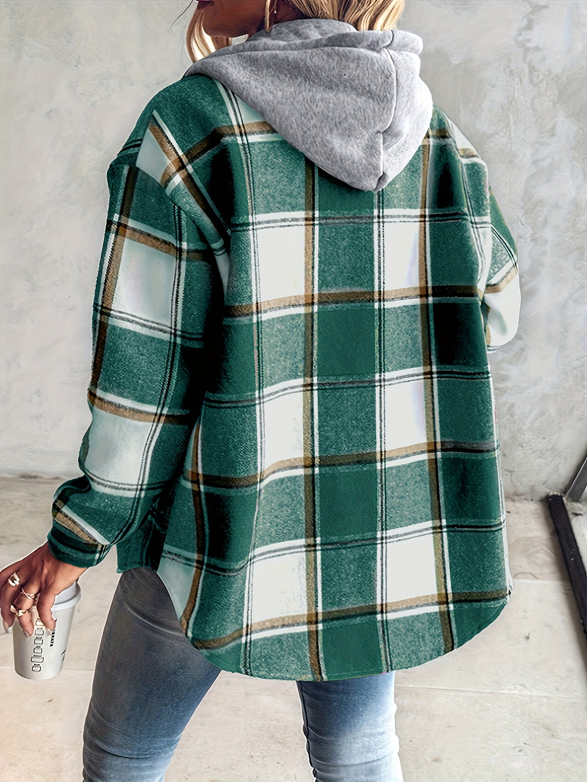 Elara™ Cosy Hooded Shacket