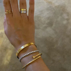 Nail Cuff Bracelet
