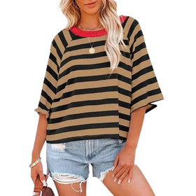 Brown background with Black stripes