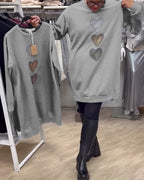 BRIANA™ - Casual Sweatshirt Dress