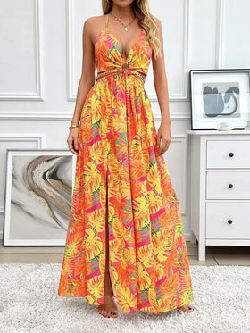 Orange & Yellow Floral