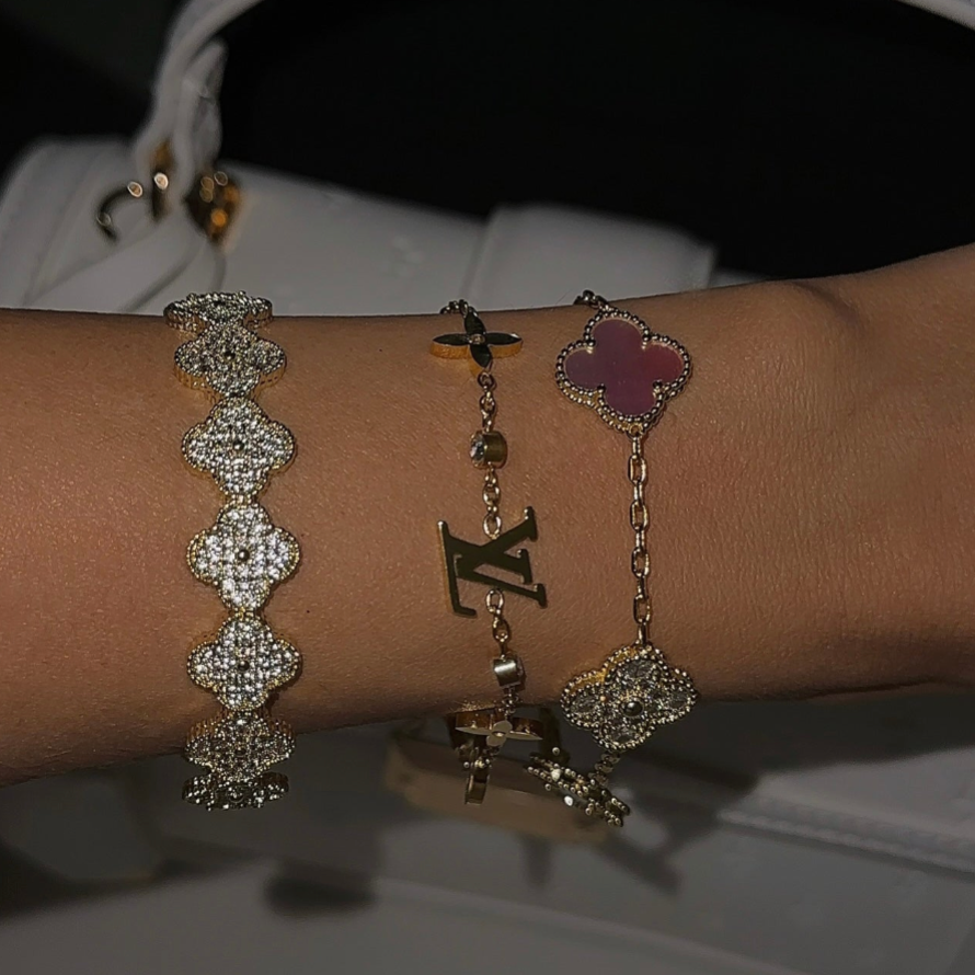 Clover Cuff Bracelet