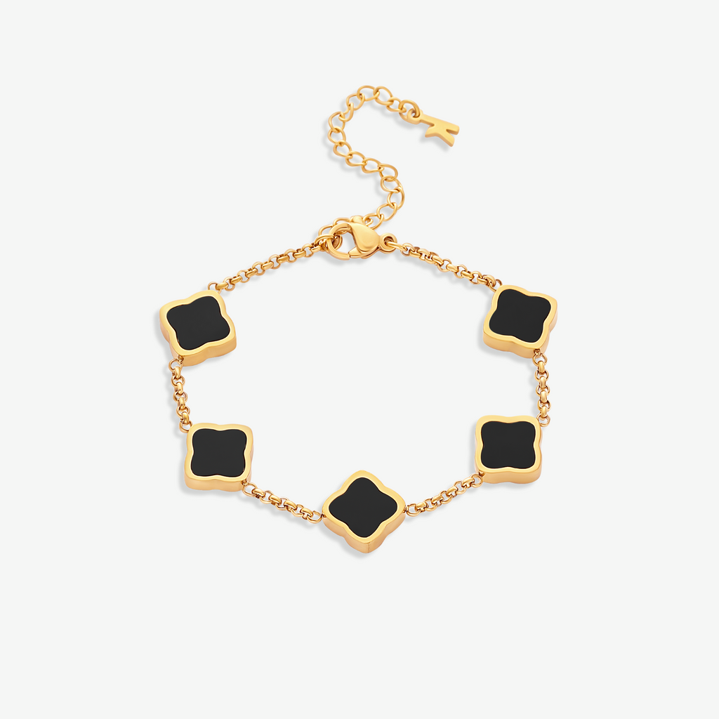 Golden Clover Bracelet