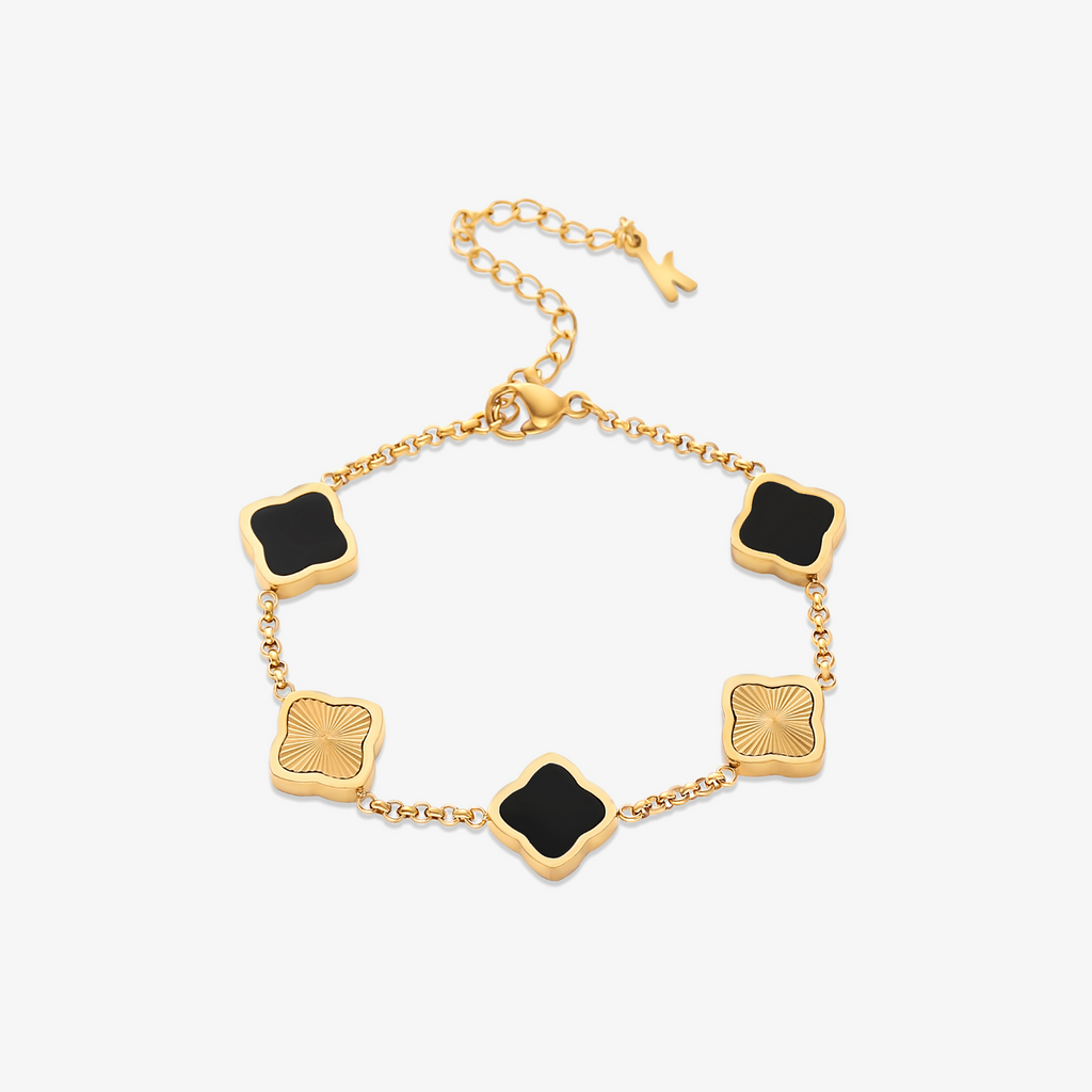 Golden Clover Bracelet