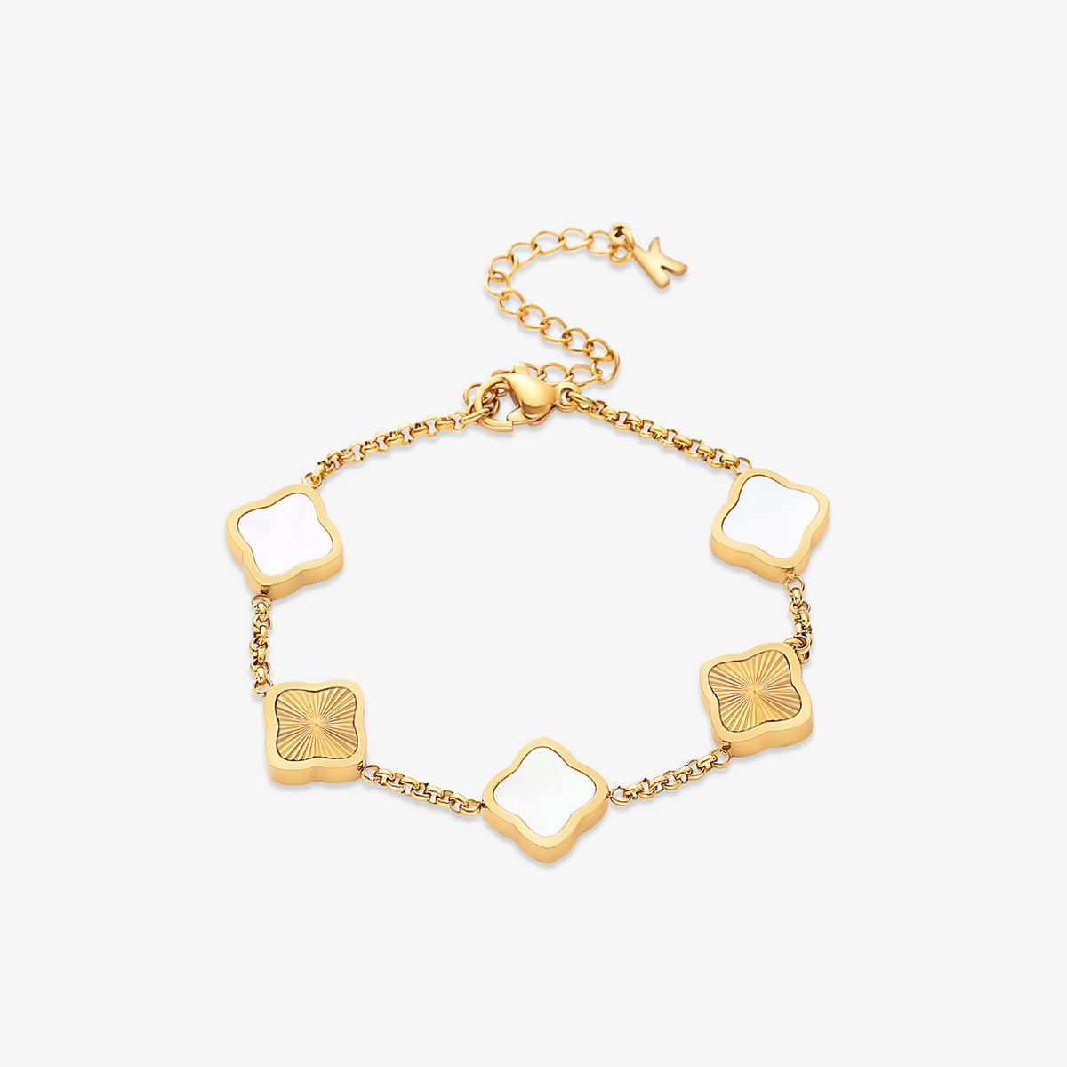 Golden Clover Bracelet