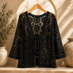 Elora Crochet Cardigan