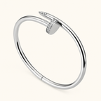 Nail Bracelet with Zircon