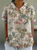 MARLENE™ – Vintage Print Shirt