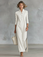 Marlowe™ Contrast-Trim Maxi Dress