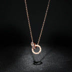 CYNTHIA™ – Roman Numeral Charm Necklace