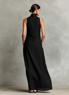 Maxi Dress with Side Pockets