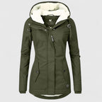 Penelope™ | Warm Fleece-Lined Waterproof Hooded Parka