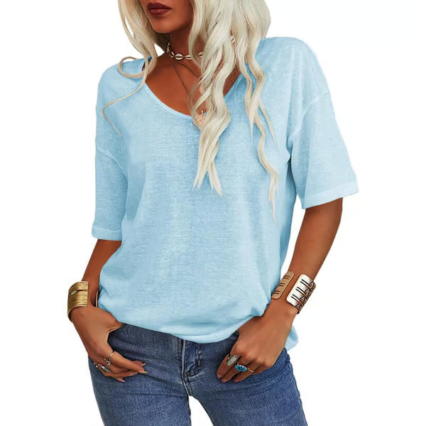 KRISANTA™ - Loose Lightweight Minimalist T-Shirt