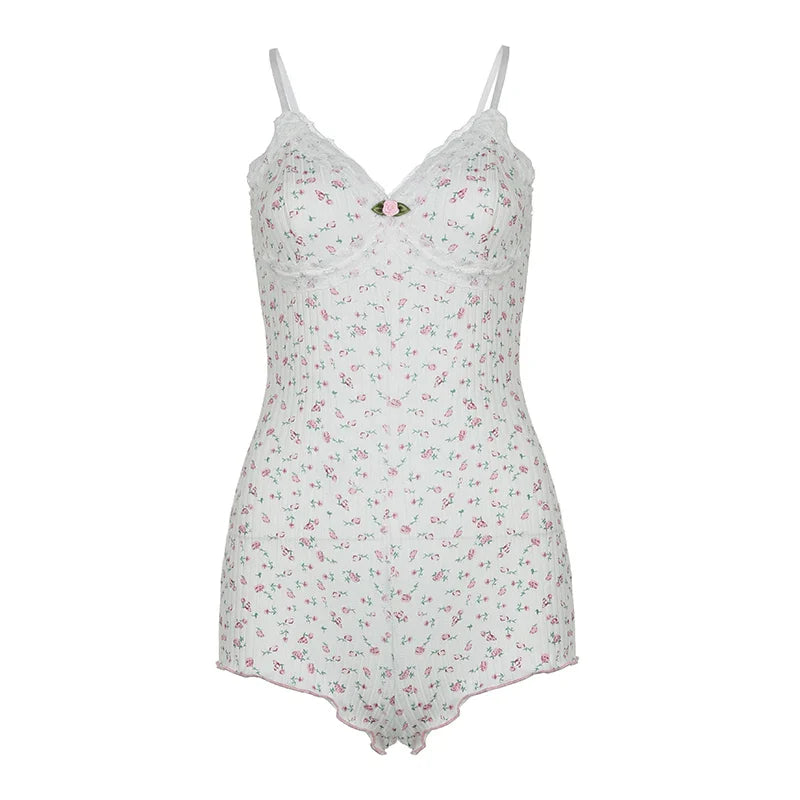JOY™ – Dreamy Floral Sleeveless Bodysuit
