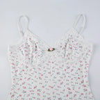 JOY™ – Dreamy Floral Sleeveless Bodysuit