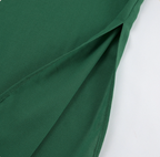 French Cotton and Linen Midi Dress
