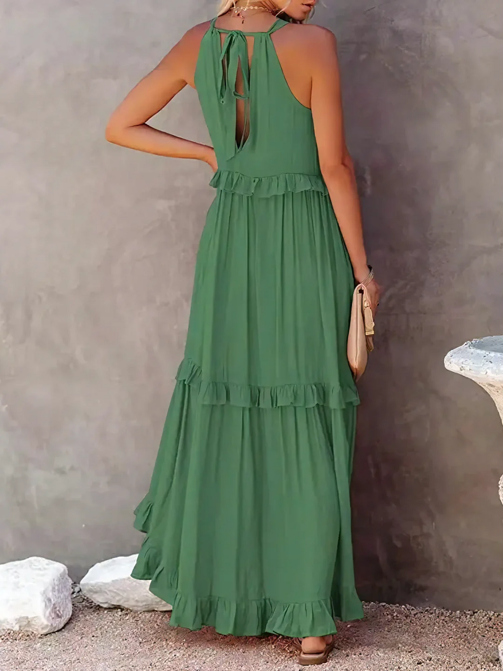 CHERRY™ - Flow & Flutter Maxi Dress