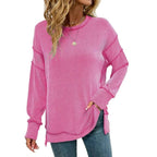 HAIZEY™ - Cozy Ribbed Oversized Sweatshirt