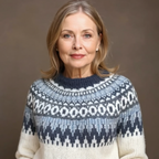 Women’s Fair Isle Knit Pullover Sweater