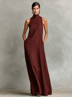 Maxi Dress with Side Pockets